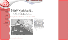 Desktop Screenshot of birthgoddess.com